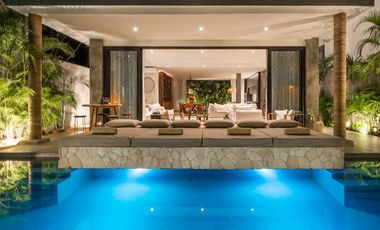 Espectacular villa en Aldea Zama Premiun, 5 recámaras