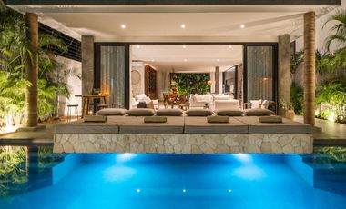 Espectacular villa en Aldea Zama Premiun, 5 recámaras