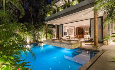 Espectacular villa en Aldea Zama Premiun, 5 recámaras