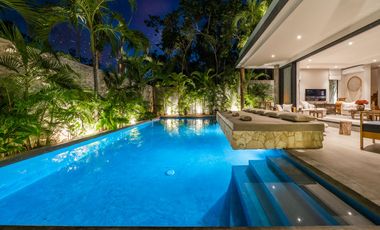 Espectacular villa en Aldea Zama Premiun, 5 recámaras