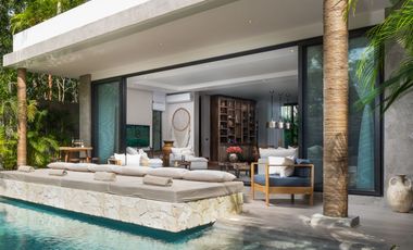 Espectacular villa en Aldea Zama Premiun, 5 recámaras