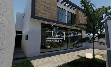 CASA CON ALBERCA EN OAXTEPEC MORELOS.