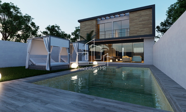 CASA CON ALBERCA EN OAXTEPEC MORELOS.