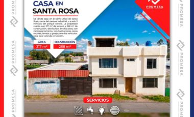Venta de Casa en Santa Rosa cerca del Parque Industrial, Tungurahua, Ambato Ecuador