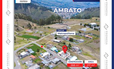 Venta de Casa en Santa Rosa cerca del Parque Industrial, Tungurahua, Ambato Ecuador