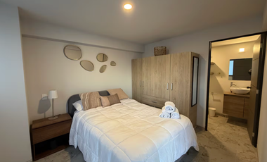 Departamento Amueblado con Balcón y Roof Garden Privado en Renta | Lázaro Cárdenas 71 | Centro CDMX