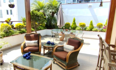 VENDO EXCELENTE PENTHOUSE VISTA INTERIOR  CALLE LOS LAURELES CDRA. 3  5TO Y 6TO. PISO. SAN ISIDRO. FRENTE A PARQUE