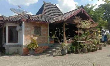 jual tanah + bangunan  bagus untuk gudang & pabrik 0 jalan raya propinsi