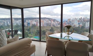 Departamento de renta vista panorámica sector La Carolina
