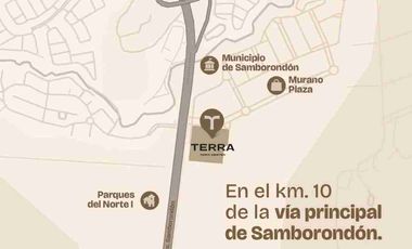 Venta de Terreno comercial sector estrategico en la vía a Samborondón, km 10