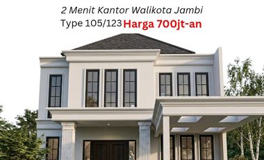 Rumah Mewah Pall 5 Kota Jambi Type 105/123