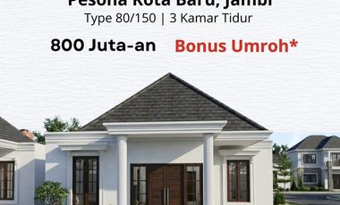 Rumah dijual di Handil Jaya, Jambi, Jambi