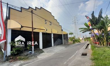 DIJUAL TANAH BONUS BANGUNAN DI SOLO BARAT DEKAT PABRIK HANSOLL BOYOLALI