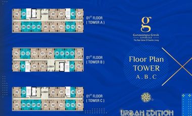 Gunawangsa Gresik | Free Full Furnished, Free Service Charge 2 Tahun