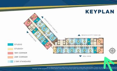 Dijual Cepat Apartemen Delft CPI Losari Full Furnish, Langsung Masuk