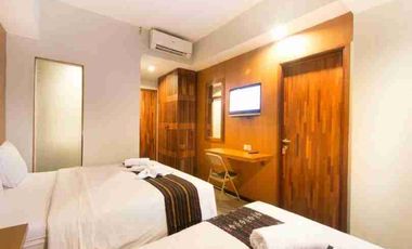 Dijual Hotel di Kuta dekat Bandara siap pindah alih, investasi pinggir jalan besar, ada 50 kamar