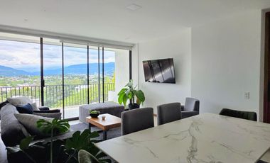 HERMOSO DEPARTAMENTO DE ARRIENDO EN TUMBACO!! POR ESTRENAR!!  VISTA!!  AMOBLADO!!