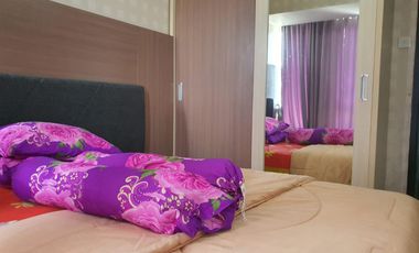 DISEWAKAN MURAH 2BR Nifarro Park Full Furnished - Pool View (FREE IPL)