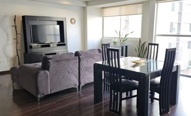 EN ZONA PLATEADA SE RENTA DEPARTAMENTO TOTALMENTE EQUIPADO IDEAL PARA EJECUTIVOS