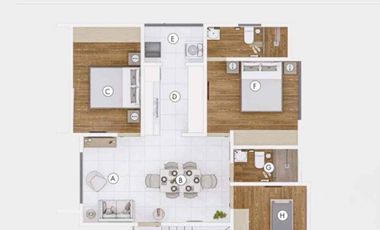 DEPARTAMENTO EN VENTA EN CUAUTLANCINGO ENTRADA POR EL STARBUCKS; PUEBLA.