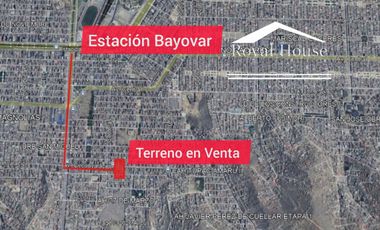 San Juan de Lurigancho Oportunidad - Terreno Comercial en Av. Circunvalación - con Av. Bayovar