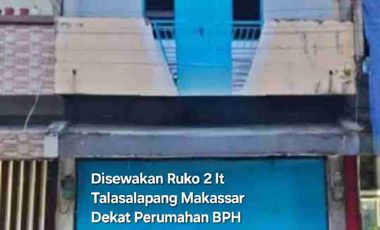 Ruko disewakan di Gunung Sari, Rappocini, Makassar, Sulawesi Selatan