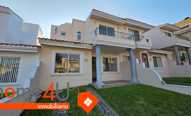 Casa en condominio con doble filtro de seguridad.