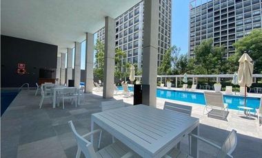 Departamento semiamueblado, 3 recámaras área de TV - RENTA, Santa Fe Juriquilla