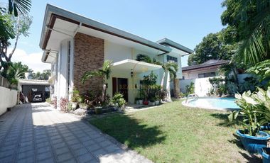 House for Lease in Dasmariñas Village, Makati | Pool | Garden | Spacious Family Home