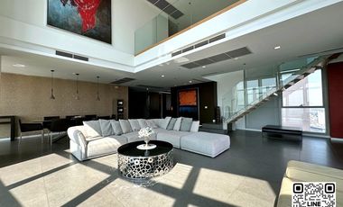 KT0306🌉The River🌅Duplex 328sqm 4Bedroom 1Maidroom High floor view Chao Phraya River