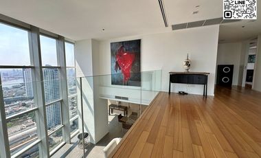 KT0306🌉The River🌅Duplex 328sqm 4Bedroom 1Maidroom High floor view Chao Phraya River