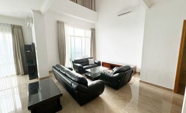 Nicely Furnished and Spacious Penthouse Apartment with Strategic Location At Senayan Residences