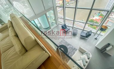 High Floor Luxury 4 Bedrooms Riverside Condo for Rent / Sale – The River Bangkok