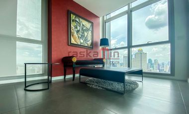 High Floor Luxury 4 Bedrooms Riverside Condo for Rent / Sale – The River Bangkok