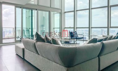 High Floor Luxury 4 Bedrooms Riverside Condo for Rent / Sale – The River Bangkok