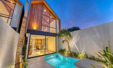 Di jual Vila Modern 2 bedroom Fully Furnished dekat Airport Di Jimbaran
