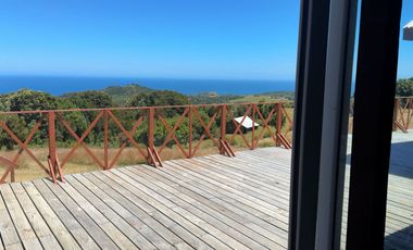 Parcela en venta con 2 casas a 500 metros del asfalto en Estaquilla