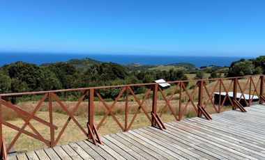 Parcela en venta con 2 casas a 500 metros del asfalto en Estaquilla