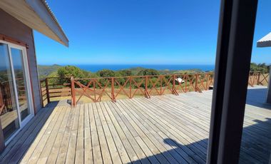 Parcela en venta con 2 casas a 500 metros del asfalto en Estaquilla