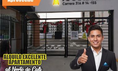 ALQUILO EXCELENTE APARTAMENTO AL NORTE DE CALI EN CANDELARIA.