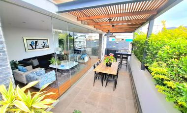 VENDO DUPLEX CON DOBLE ASCENSOR PISCINA TERRAZA CHACARILLA