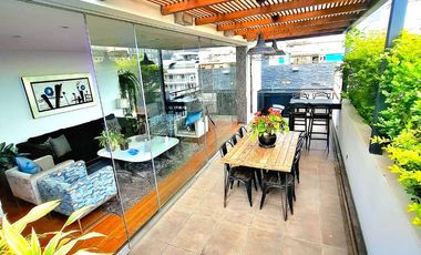 VENDO DUPLEX CON DOBLE ASCENSOR PISCINA TERRAZA CHACARILLA