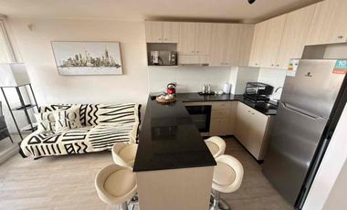 Arriendo hermoso departamento amoblado Camino internacional 2030 con estacionamiento y wifi