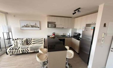 Arriendo hermoso departamento amoblado Camino internacional 2030 con estacionamiento y wifi