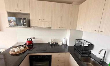 Arriendo hermoso departamento amoblado Camino internacional 2030 con estacionamiento y wifi