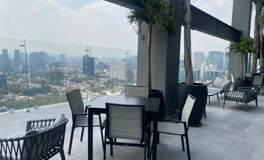 DEPARTAMENTO EN RENTA EN DISTUM, VERONICA ANZURES AL LADO DE TORRE PEMEX Y POCOS METROS DE REFORMA.