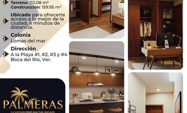 ÚLTIMA CASA NUEVA EN VENTA | COL. LOMAS DEL MAR BOCA DEL RÍO
