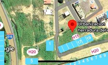 VENTA DE TERRENO ESQUINERO EN URBANIZACIÓN LA HERRADURA DEL MAR – BALLENITA.