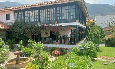 Arriendo Casa- hotel - Centro Villa de Leyva