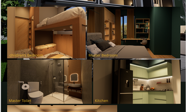 JUAL HARGA PERDANA RUMAH SCANDINAVIAN 2 LANTAI DI KRANGGAN, BEKASI - FREE BEA BALIK NAMA